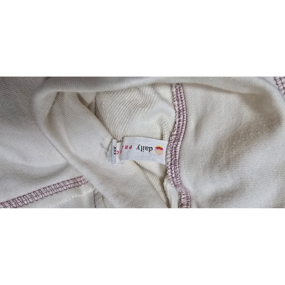Daily Practice Anthropologie women XXS mock neck crop sweatshirt granola - Picture 9 of 9